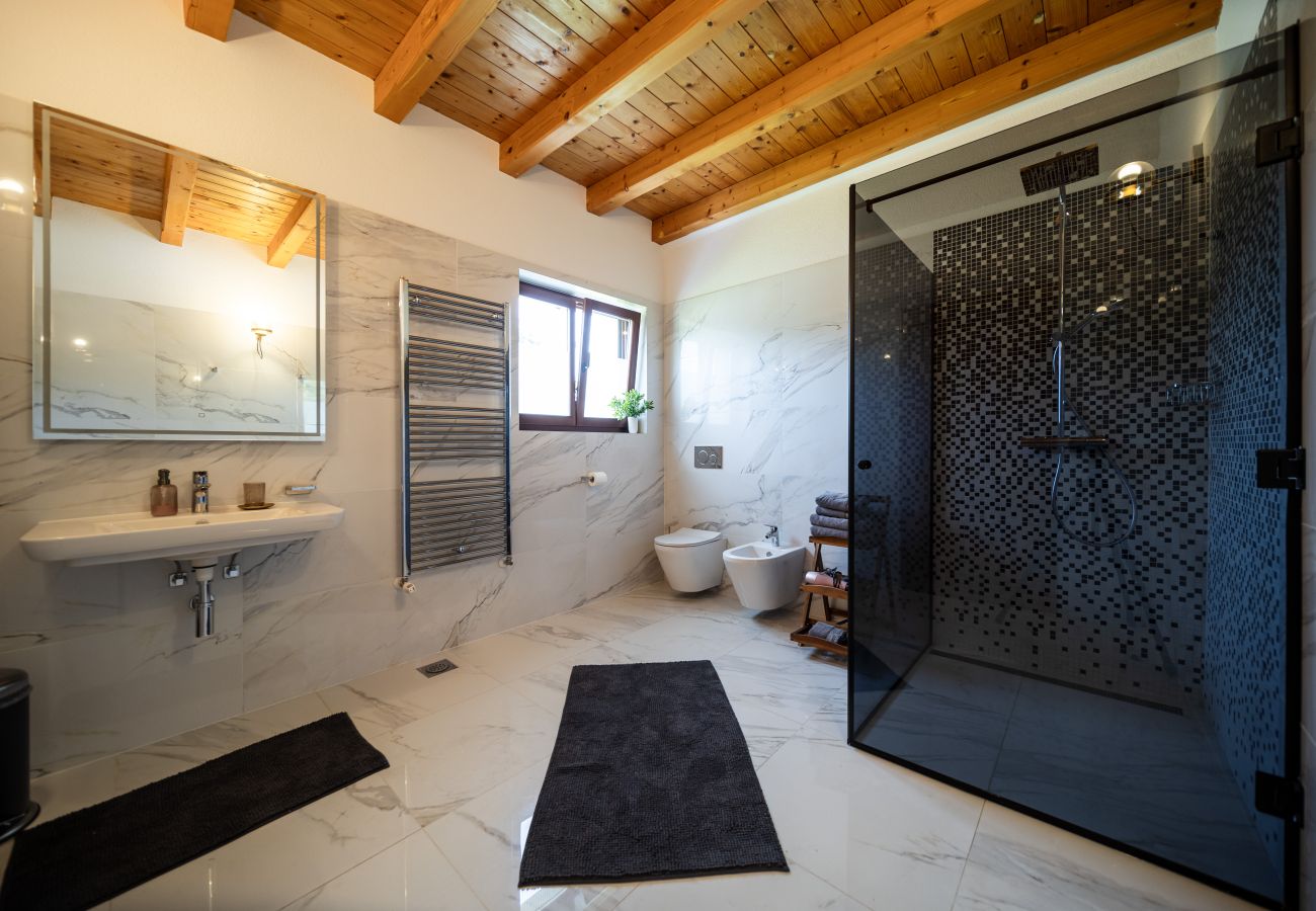Villa in Hrboki - Villa Antea for 10 people near Barban with heated pool 75 m2 - welness & large garden