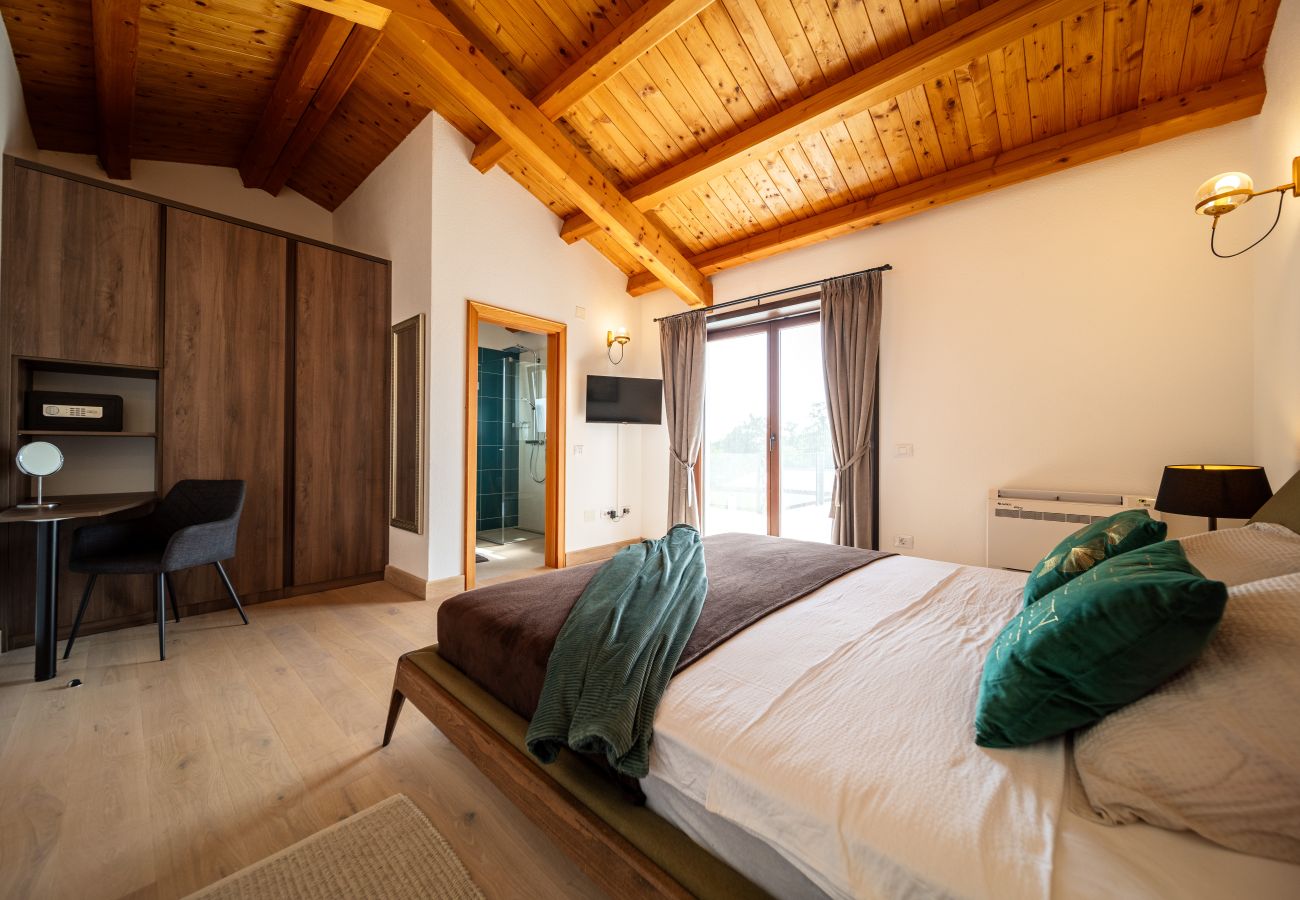 Villa in Hrboki - Villa Antea for 10 people near Barban with heated pool 75 m2 - welness & large garden