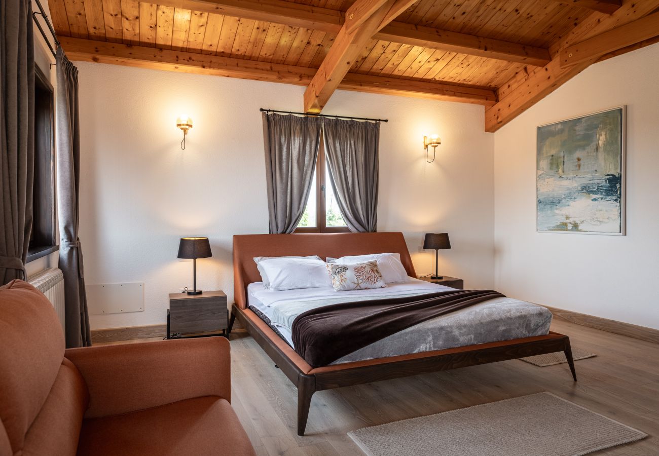 Villa in Hrboki - Villa Antea for 10 people near Barban with heated pool 75 m2 - welness & large garden