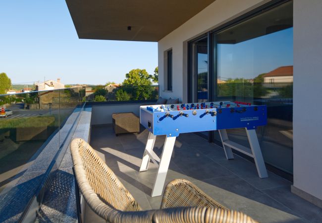 Villa in Marcana - Villa Bavigo for 8 people near Pula with wellness & children playground Villa in Marcana - Villa Bavigo for 8 people near Pula with wellness & children playground