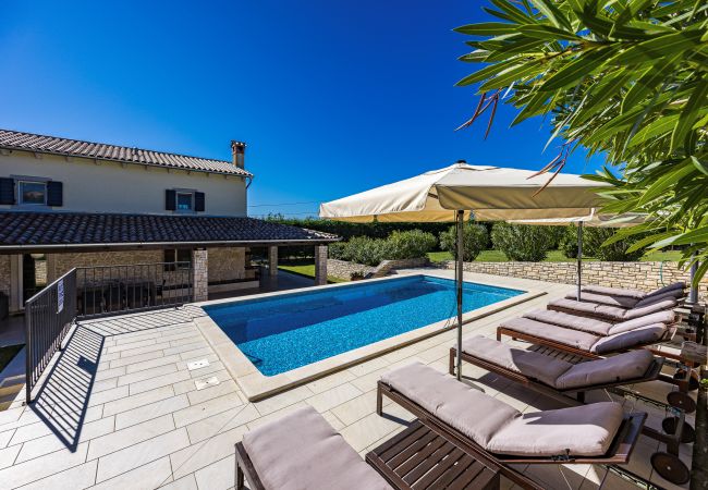 Villa in Labin - Charming Villa Antoana for families and kids in Labin - Rabac with kids playground & private pool Villa in Labin - Charming Villa Antoana for families and kids in Labin - Rabac with kids playground & private pool