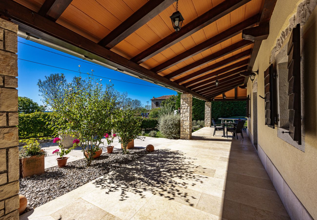 Villa in Labin - Charming Villa Antoana for families and kids in Labin - Rabac with children playground & private pool