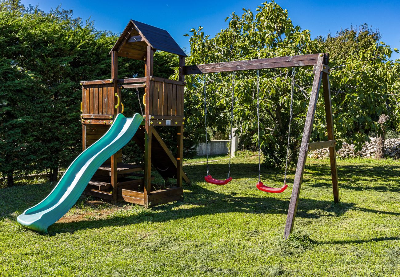 Villa in Labin - Charming Villa Antoana for families and kids in Labin - Rabac with children playground & private pool