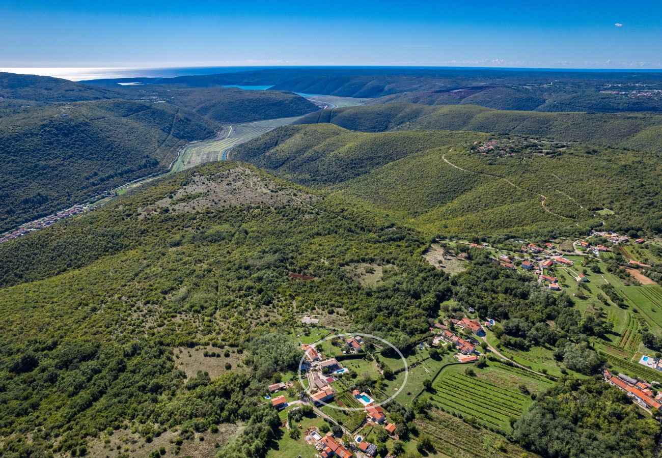 Villa in Labin - Charming Villa Antoana for families and kids in Labin - Rabac with children playground & private pool
