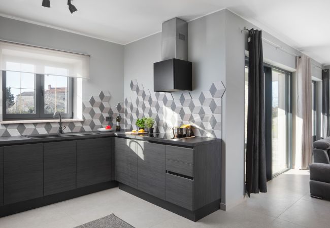 Villa in Divšici - Villa Korat for 8 people in Central Istria with 49 m2 pool, sauna & children playground Villa in Divšici - Villa Korat for 8 people in Central Istria with 49 m2 pool, sauna & children playground