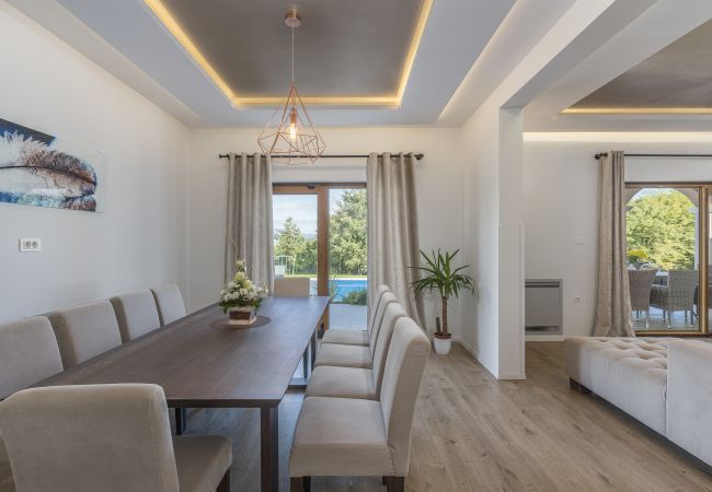 Villa in Pazin - Villa Anima for 8 people in Central Istria with children playground and 50 m2 private pool Villa in Pazin - Villa Anima for 8 people in Central Istria with children playground and 50 m2 private pool
