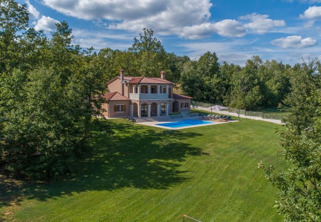 Villa in Pazin - Villa Anima for 8 people in Central Istria with children playground and 50 m2 private pool Villa in Pazin - Villa Anima for 8 people in Central Istria with children playground and 50 m2 private pool