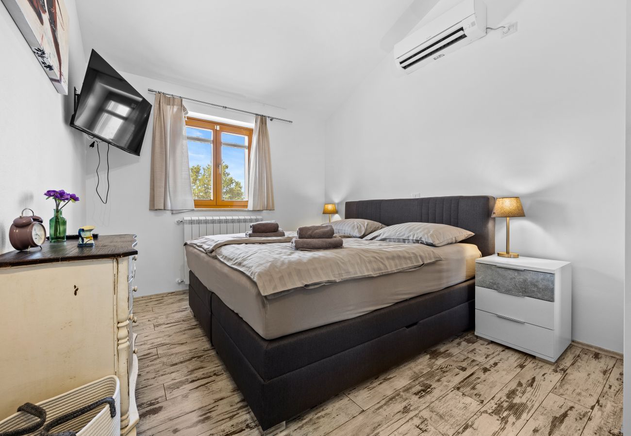 Villa in Kontešici - Villa Emely for 8 people near Poreč with heated pool & jacuzzi