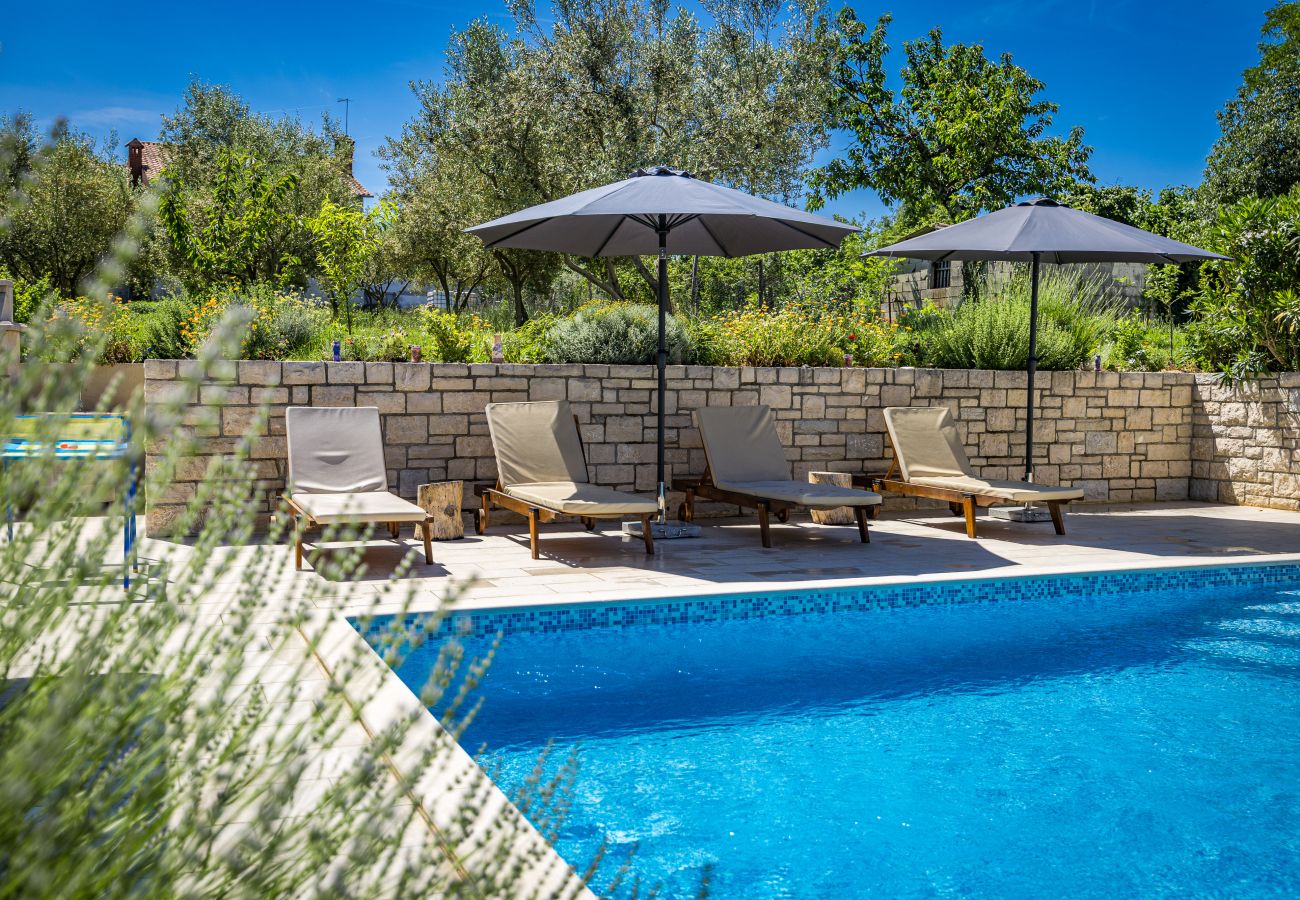 Villa in Umag - Villa Stella Juricani for 6 people near Umag with private pool only 4 km from the beach