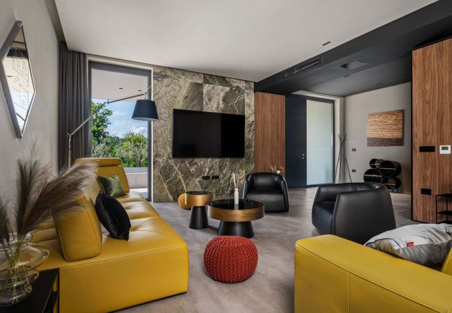 Villa in Šterna - Luxury Villa She for 6 people with 61 m2 private pool, playground & activities on-side for adults and kids Villa in Šterna - Luxury Villa She for 6 people with 61 m2 private pool, playground & activities on-side for adults and kids