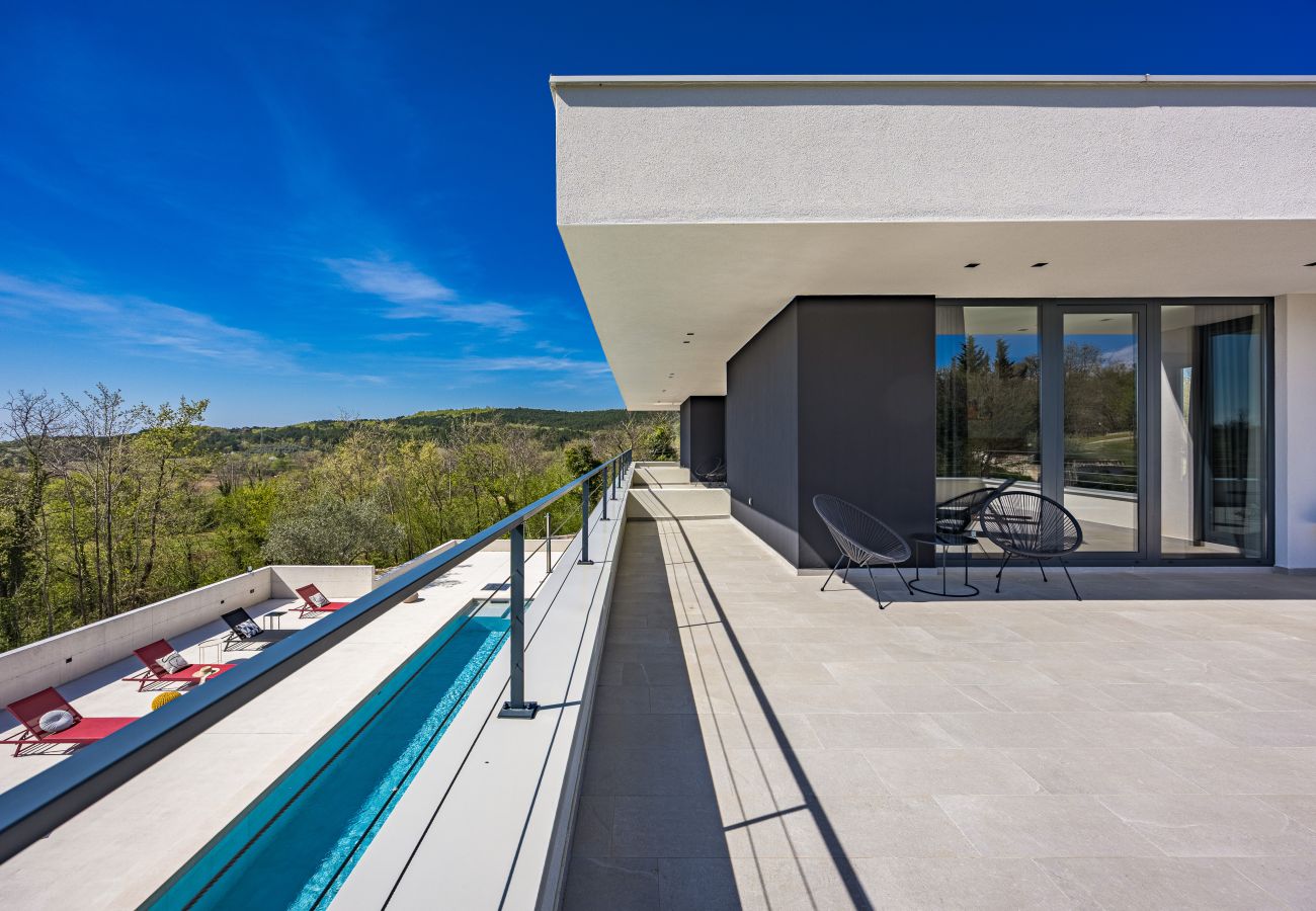 Villa in Šterna - Luxury Villa She for 6 people with 61 m2 private pool, playground & activities on-side for adults and kids