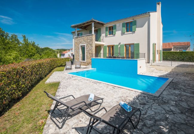 Villa in Baredine - Villa Morgan for 8 people in Central Istria with 45 m2 heated pool & pet friendly Villa in Baredine - Villa Morgan for 8 people in Central Istria with 45 m2 heated pool & pet friendly