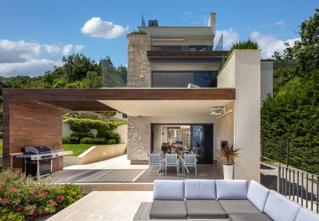 Villa in Poljane - Luxury Villa AltaVista near Opatija for 8 people with wellness, private mini golf court & amazing sea view Villa in Poljane - Luxury Villa AltaVista near Opatija for 8 people with wellness, private mini golf court & amazing sea view