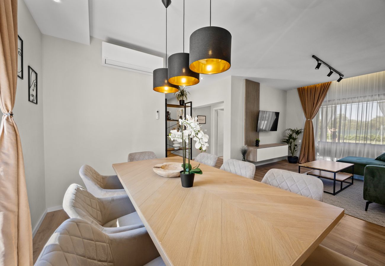 Villa in Kapelica - Villa Animo for 8 people near Labin - Rabac with private pool, children playground & beautiful garden