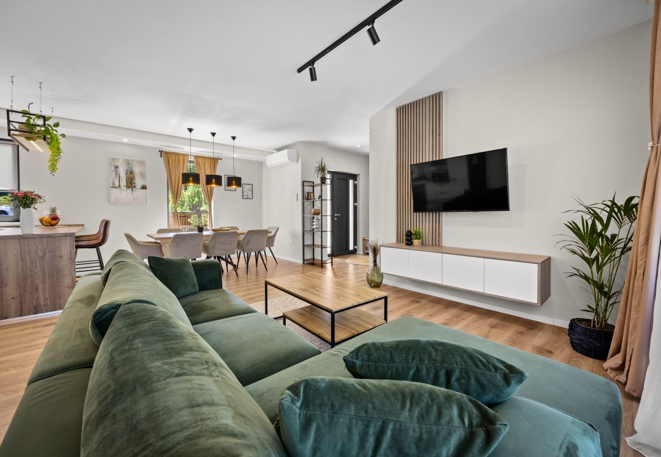Villa in Kapelica - Villa Animo for 8 people near Labin - Rabac with private pool, children playground & beautiful garden