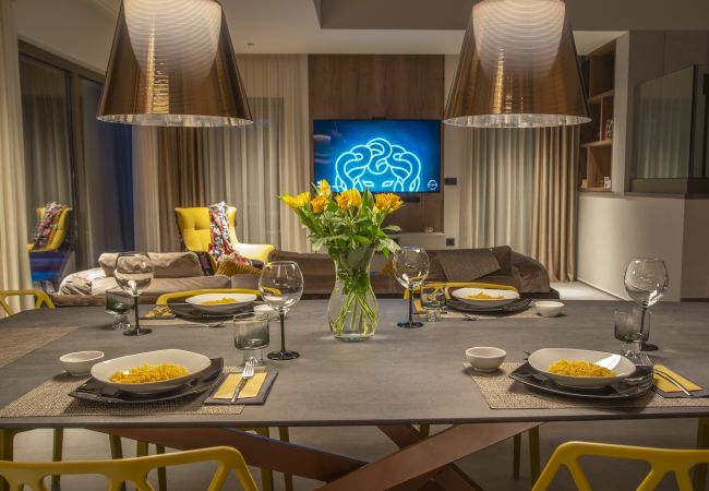 Villa in Banjole - Villa One Way for 8 people near Medulin with heated pool, kids playground & only 200 m from the beach Villa in Banjole - Villa One Way for 8 people near Medulin with heated pool, kids playground & only 200 m from the beach