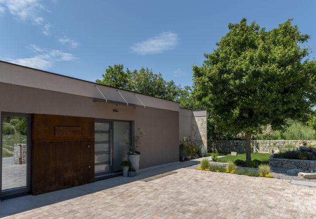 Villa in Presika - Villa Veros for 5 people near Labin - Rabac with private pool & kids playground Villa in Presika - Villa Veros for 5 people near Labin - Rabac with private pool & kids playground