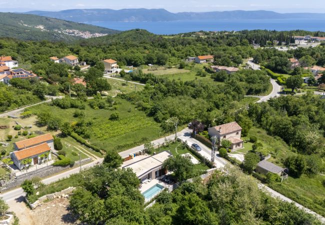 Villa in Presika - Villa Veros for 5 people near Labin - Rabac with private pool & kids playground Villa in Presika - Villa Veros for 5 people near Labin - Rabac with private pool & kids playground