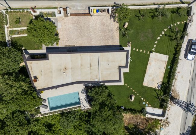 Villa in Presika - Villa Veros for 5 people near Labin - Rabac with private pool & kids playground Villa in Presika - Villa Veros for 5 people near Labin - Rabac with private pool & kids playground