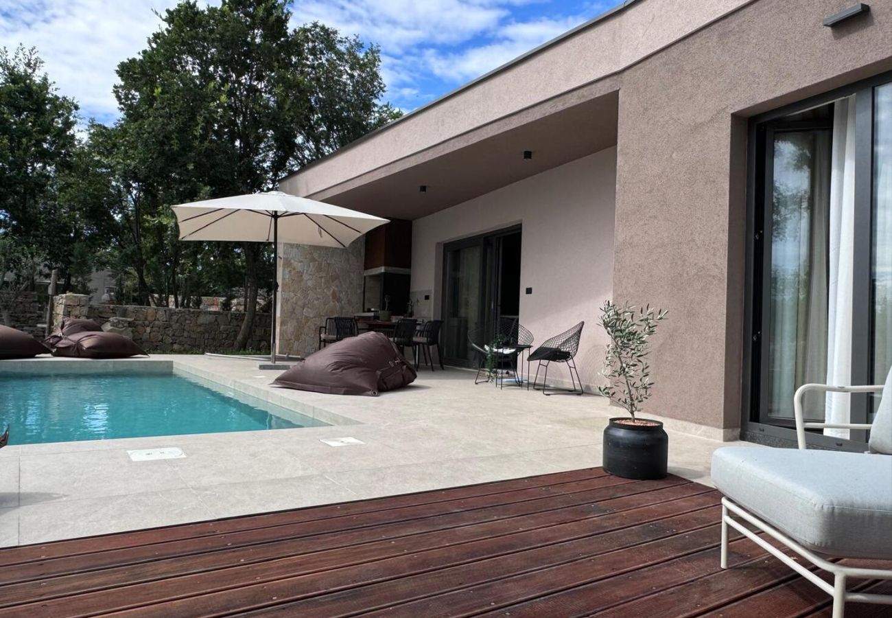 Villa in Presika - Villa Veros for 5 people near Labin - Rabac with private pool & kids playground