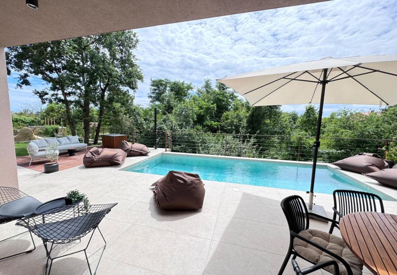 Villa in Presika - Villa Veros for 5 people near Labin - Rabac with private pool & kids playground