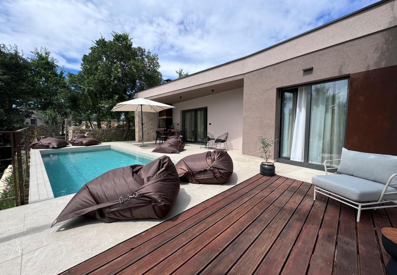 Villa in Presika - Villa Veros for 5 people near Labin - Rabac with private pool & kids playground