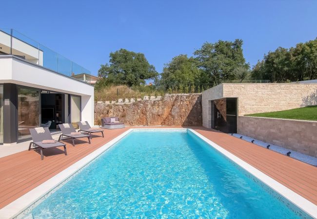 Villa in Rovinjsko Selo - Villa #1 for 8 people near Rovinj with 50 m2 private pool, sauna & pet friendly Villa in Rovinjsko Selo - Villa #1 for 8 people near Rovinj with 50 m2 private pool, sauna & pet friendly