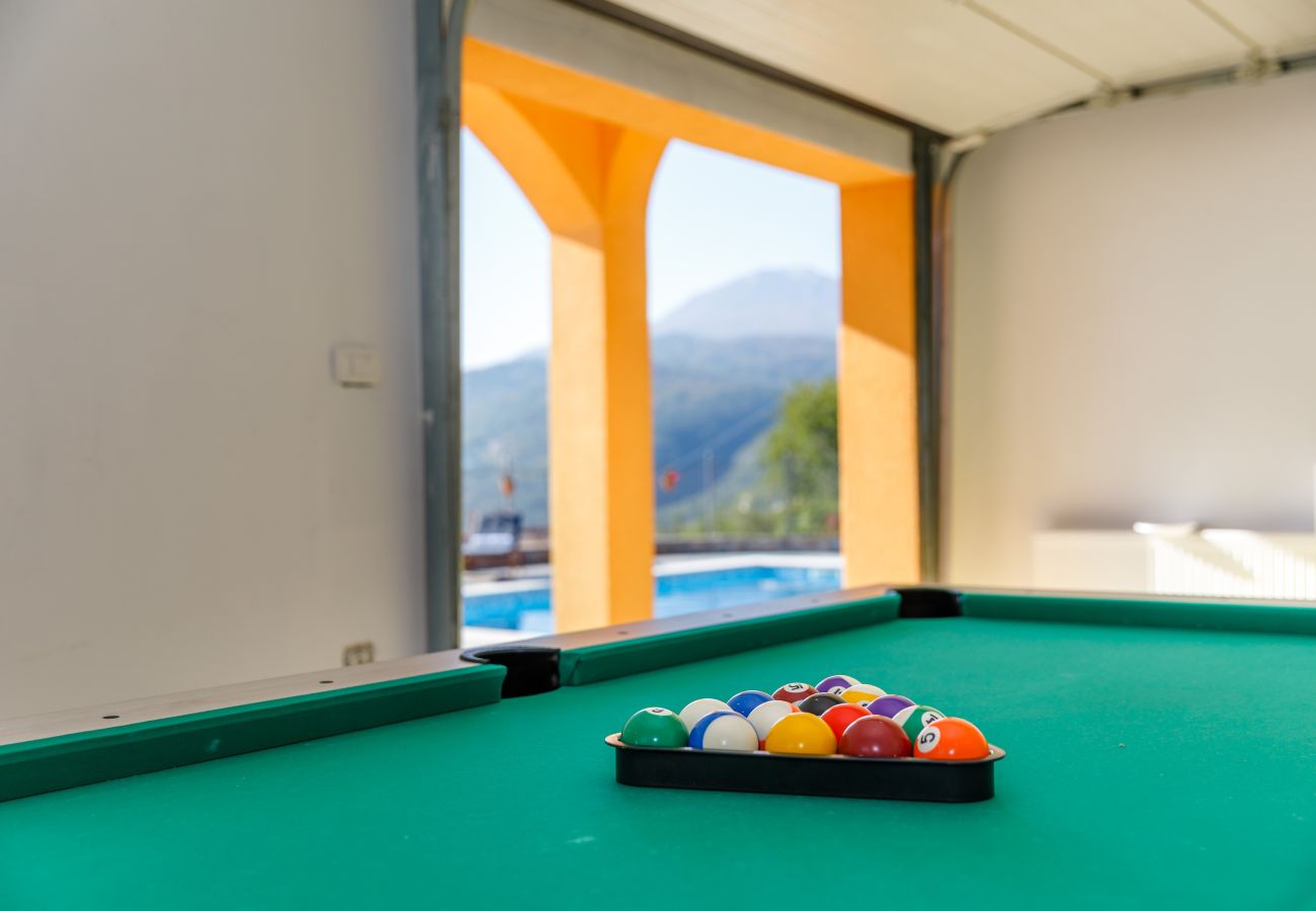 Villa in Opatija - Villa Ivetta for 10 people near Opatija with sea view & children playground