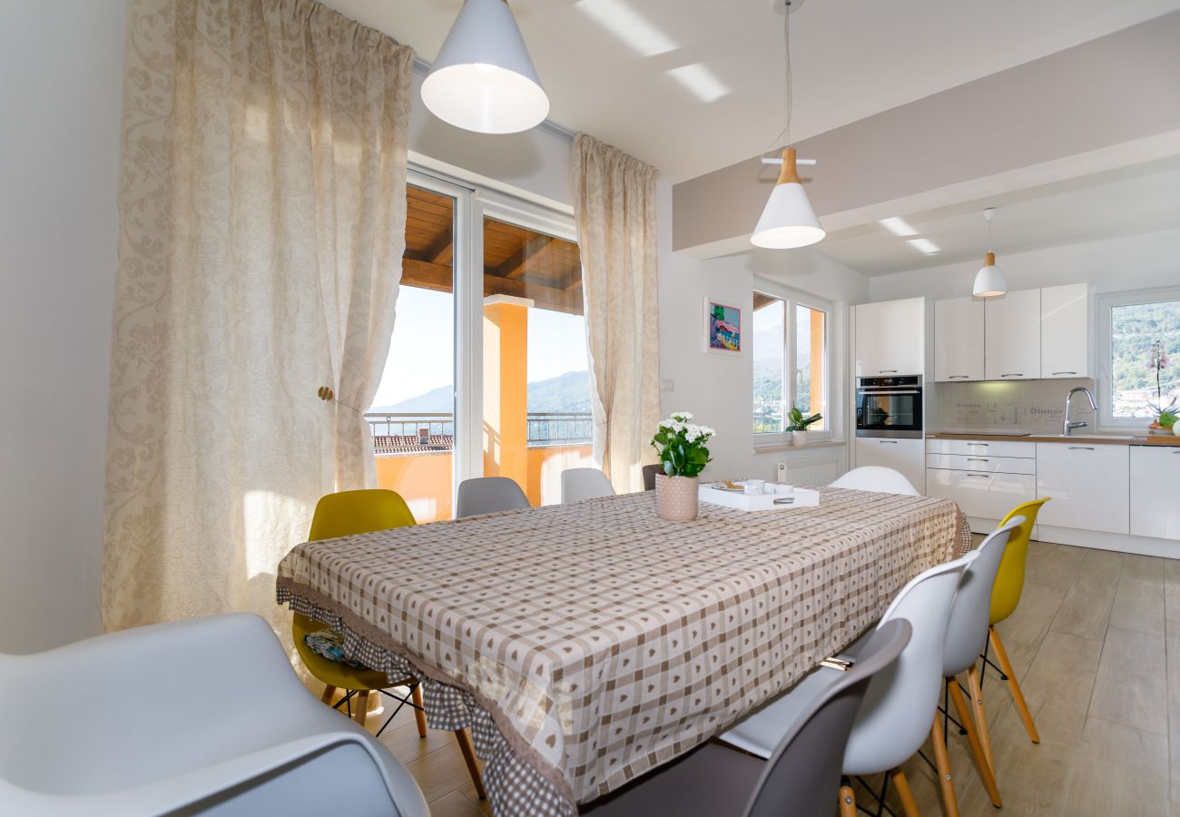 Villa in Opatija - Villa Ivetta for 10 people near Opatija with sea view & children playground
