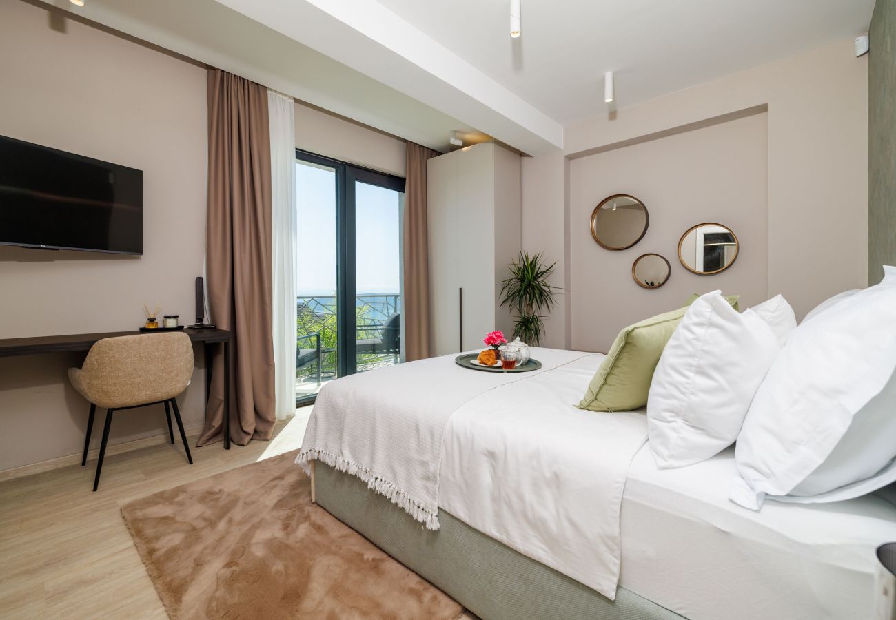 Villa in Mošcenicka Draga - Villa Levant for 10 people near Opatija with jacuzzi & sea view