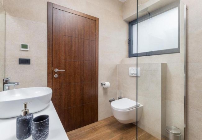 Villa in Juršici - Villa Ana Škicini for 10 people with heated pool, kids activities and sea view near Novigrad Villa in Juršici - Villa Ana Škicini for 10 people with heated pool, kids activities and sea view near Novigrad