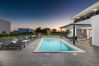 Villa in Juršici - Villa Ana Škicini for 10 people with heated pool, kids activities and sea view near Novigrad Villa in Juršici - Villa Ana Škicini for 10 people with heated pool, kids activities and sea view near Novigrad