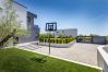 Villa in Juršici - Villa Ana Škicini for 10 people with heated pool, kids activities and sea view near Novigrad Villa in Juršici - Villa Ana Škicini for 10 people with heated pool, kids activities and sea view near Novigrad
