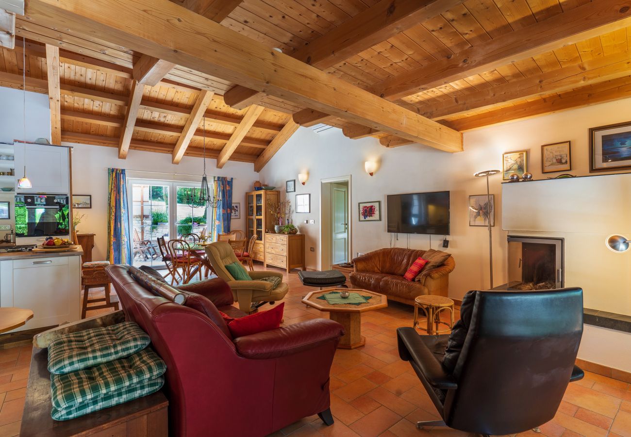 Villa in Brgod - Villa Arte for 6 people near Labin - Rabac for 6 people with sea view & private pool