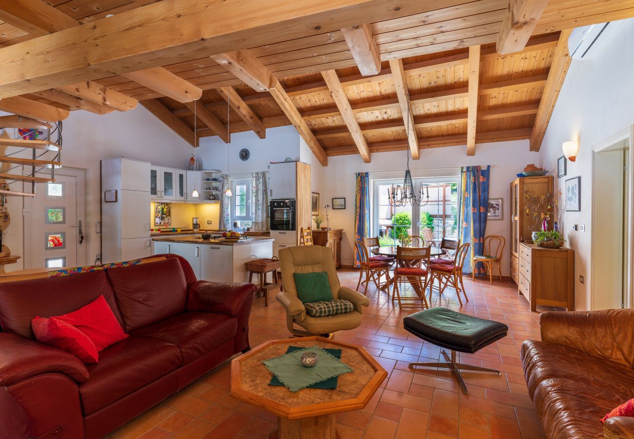 Villa in Brgod - Villa Arte for 6 people near Labin - Rabac for 6 people with sea view & private pool