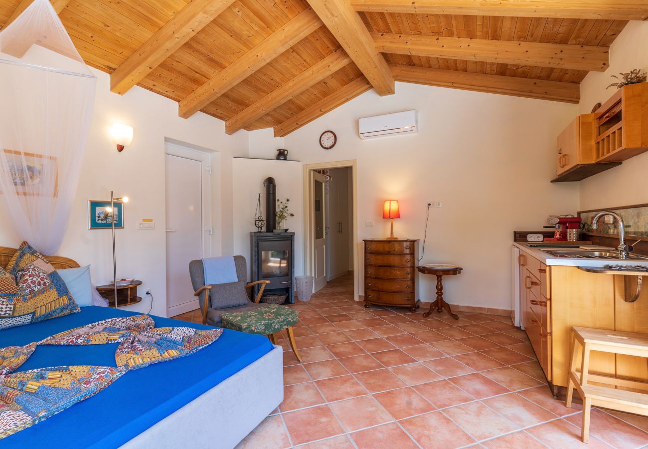 Villa in Brgod - Villa Arte for 6 people near Labin - Rabac for 6 people with sea view & private pool