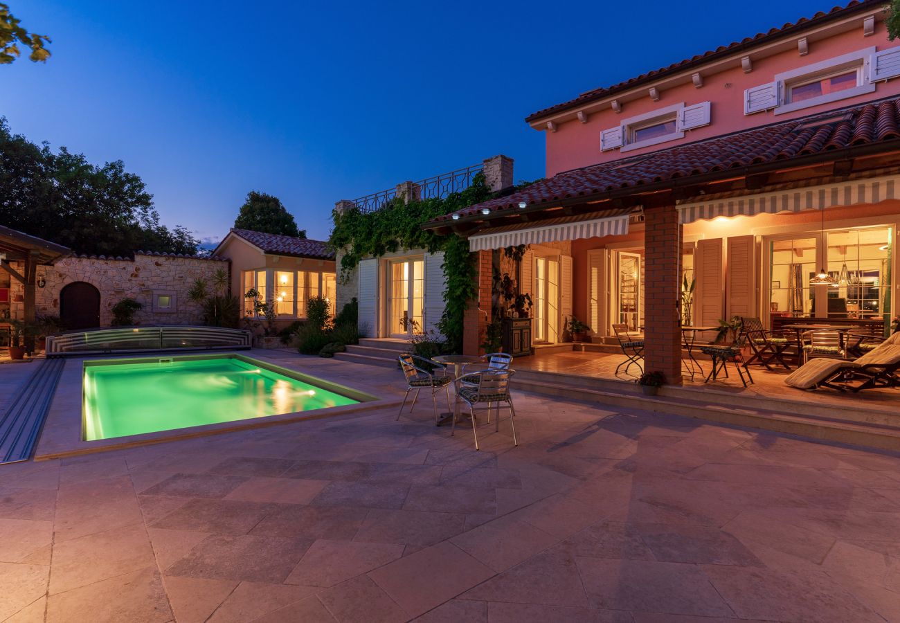 Villa in Brgod - Villa Arte for 6 people near Labin - Rabac for 6 people with sea view & private pool