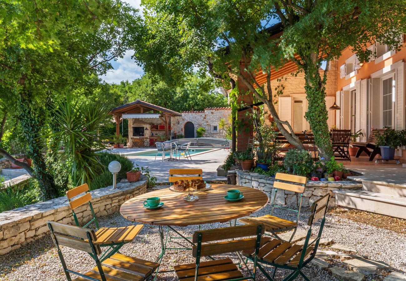 Villa in Brgod - Villa Arte for 6 people near Labin - Rabac for 6 people with sea view & private pool