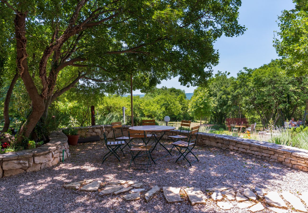 Villa in Brgod - Villa Arte for 6 people near Labin - Rabac for 6 people with sea view & private pool