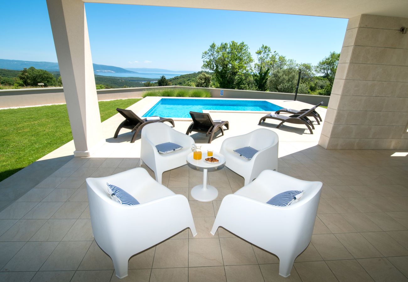 Villa in Kavran - Villa Histria for 6 people near Pula with private pool & sea view