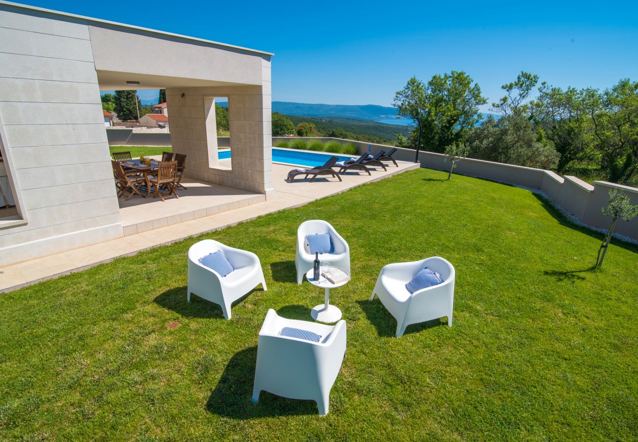 Villa in Kavran - Villa Histria for 6 people near Pula with private pool & sea view
