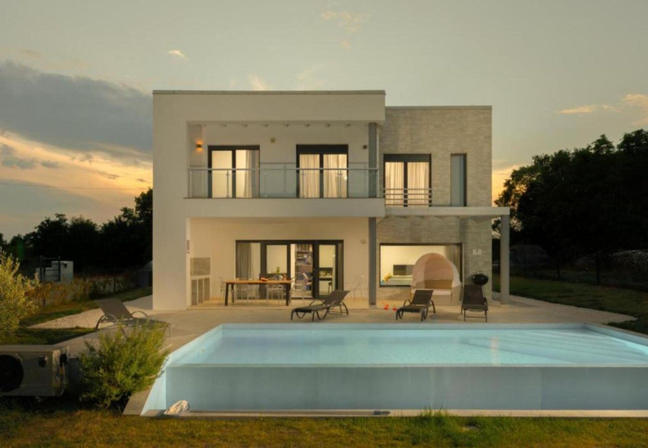 Villa in Krnica - Villa Monte D'Or for 8 people with private pool and sea view
