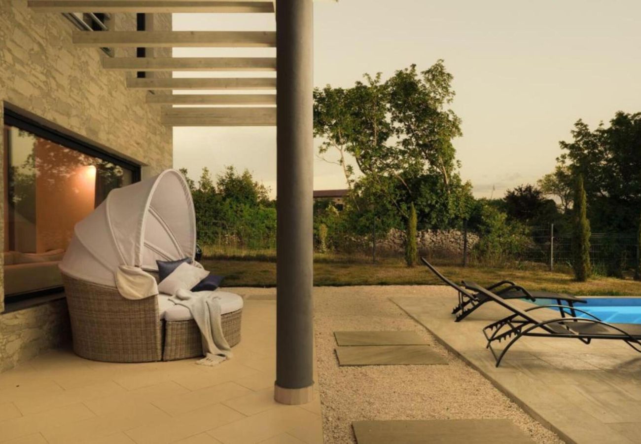 Villa in Krnica - Villa Monte D'Or for 8 people with private pool and sea view
