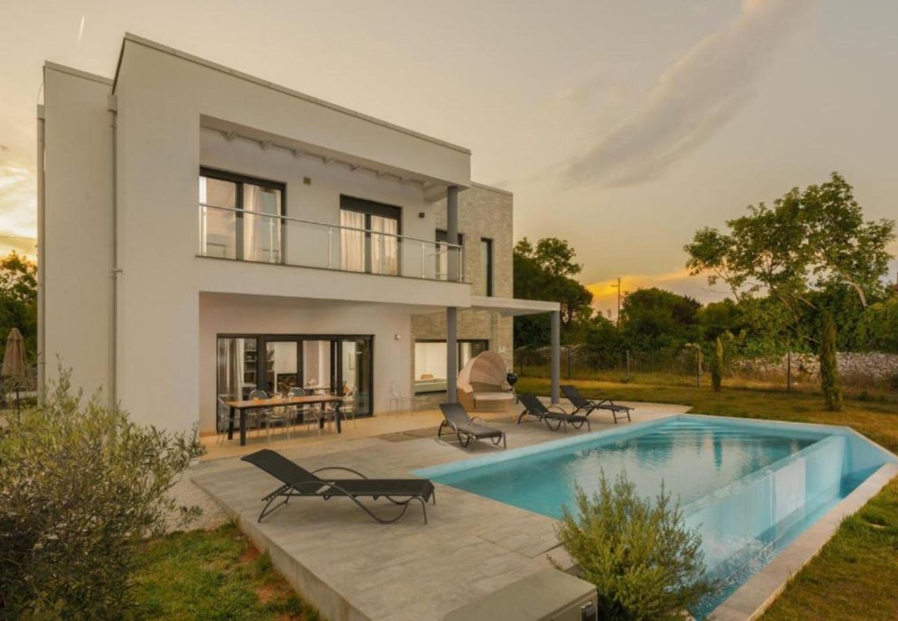Villa in Krnica - Villa Monte D'Or for 8 people with private pool and sea view