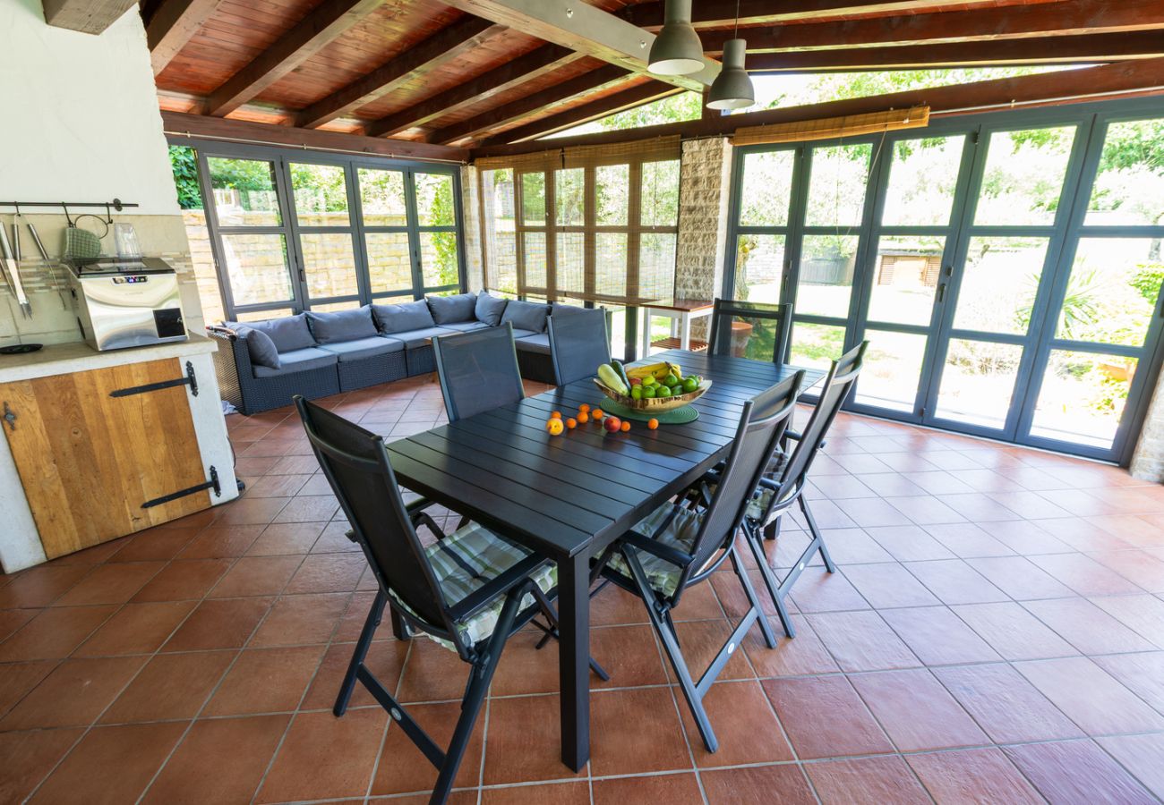 Villa in Banki - Villa ARtIEN for 8 people with 32m2 private pool & pet friendly