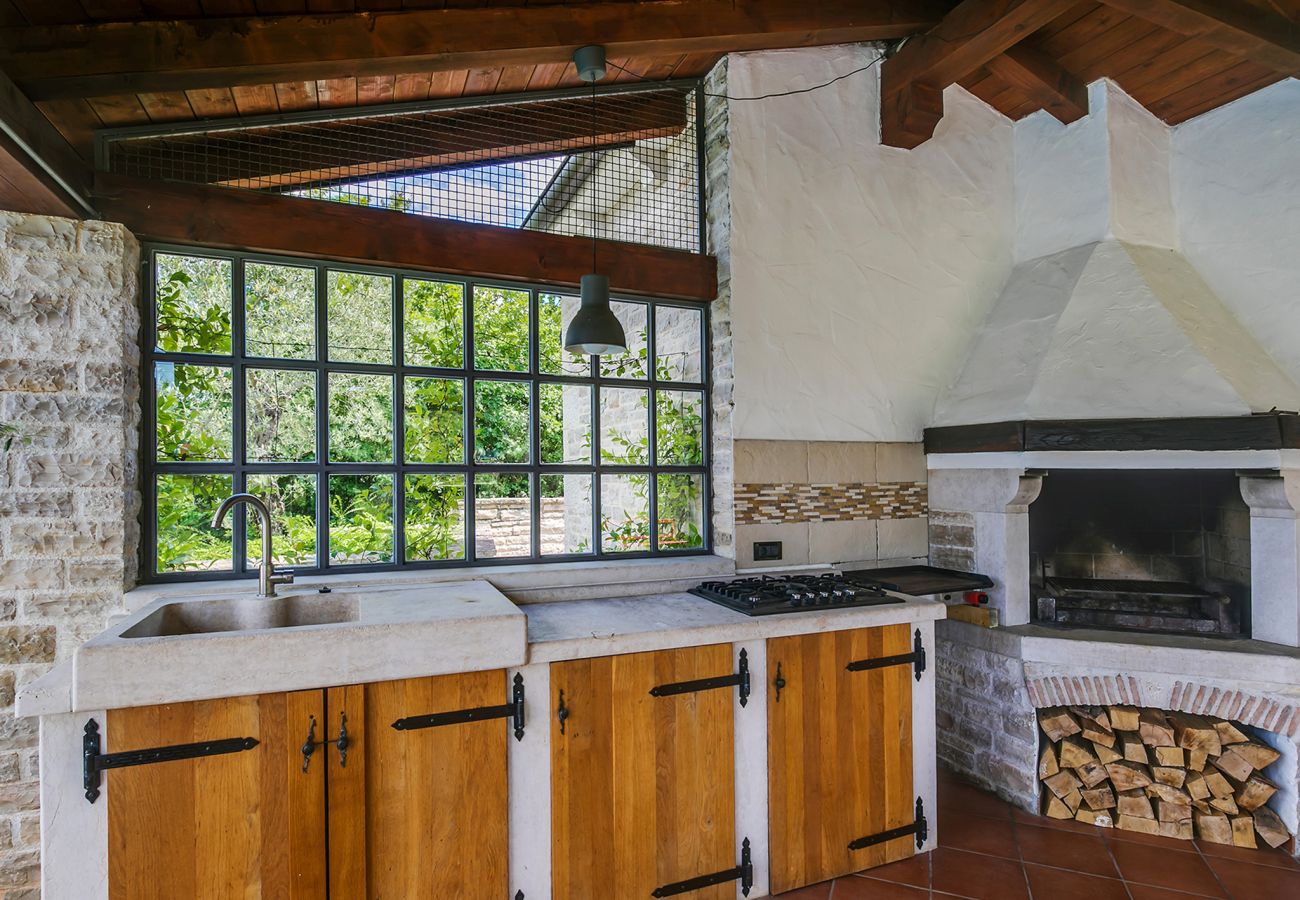 Villa in Banki - Villa ARtIEN for 8 people with 32m2 private pool & pet friendly