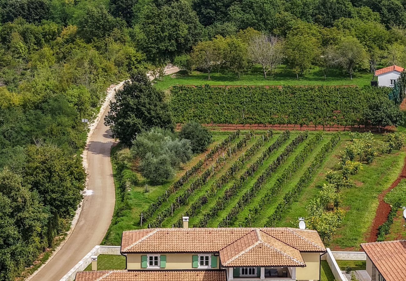 Villa in Šivati - Villa LunIstria in Central Istria for 10 people with private pool & kids playground