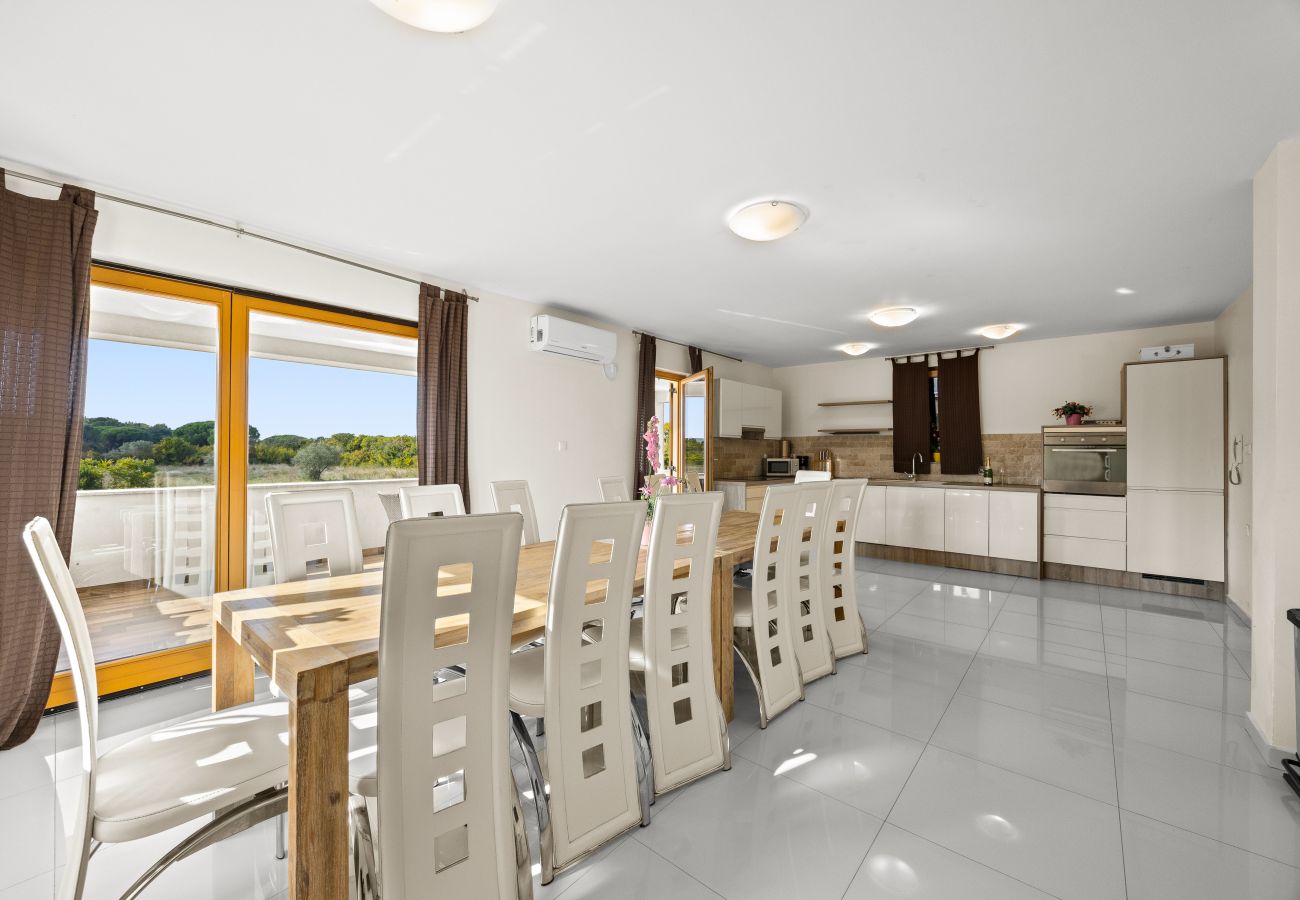 Villa in Fažana - Villa Palatium for 14 people in Fažana with sauna & jacuzzi only 800 meters from the beach Villa in Fažana - Villa Palatium for 14 people in Fažana with sauna & jacuzzi only 800 meters from the beach