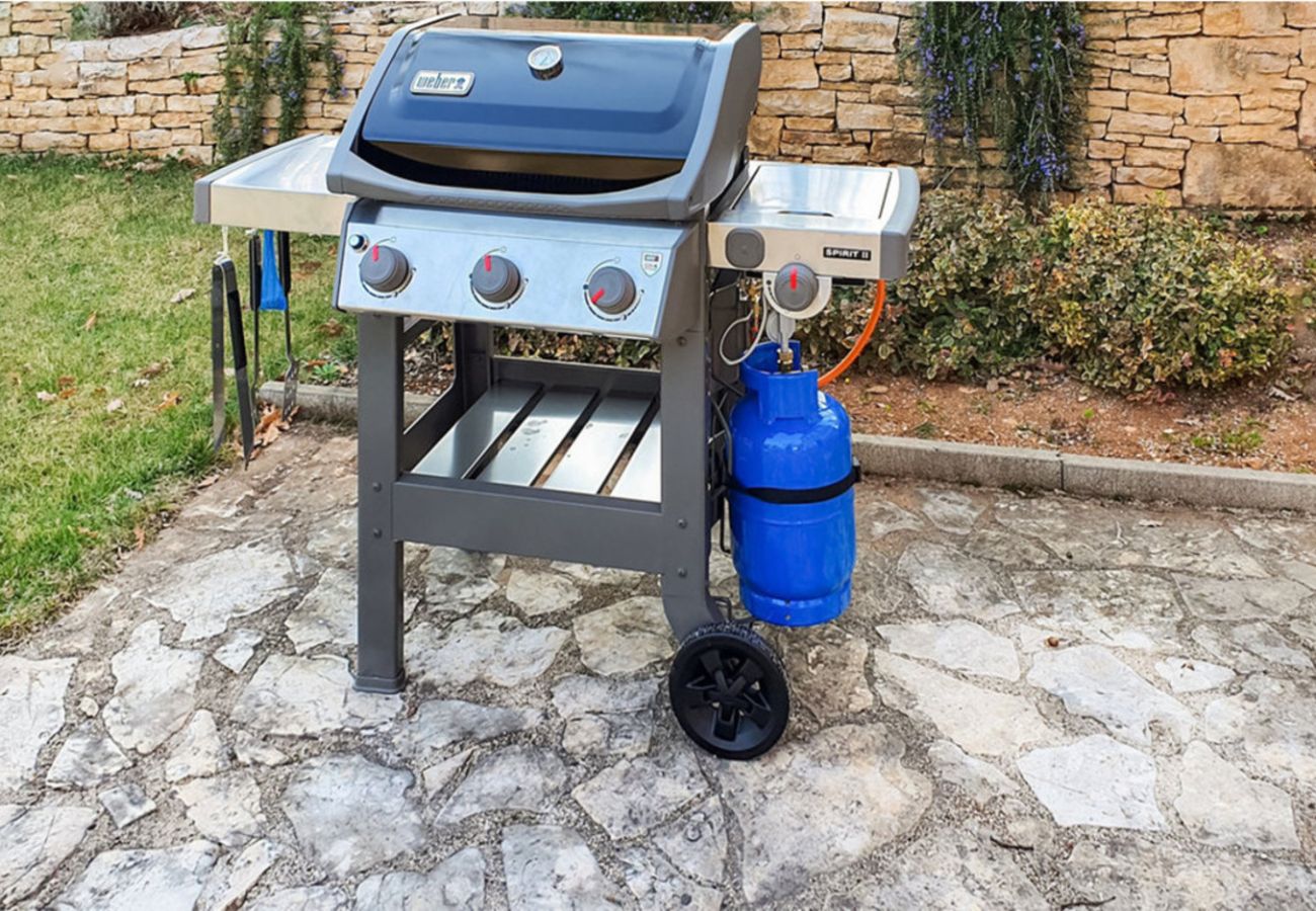 Villa in Modrušani - Villa Tre Colonne for 10 persons in Central Istria with 60 m2 private pool & sauna 