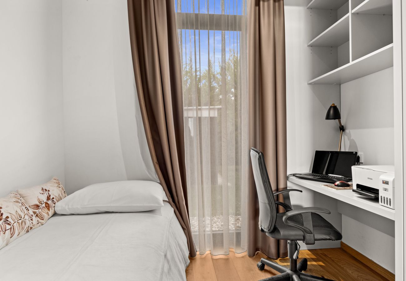 Villa in Brtonigla - Villa Miracle for 5 persons near Novigrad with wellness area, 50 m2 heated pool & sea view